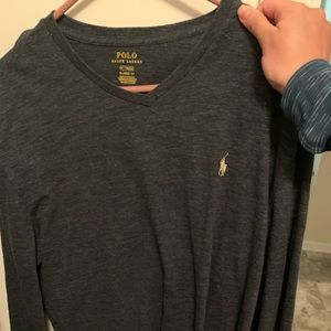 V-neck Polo sweater